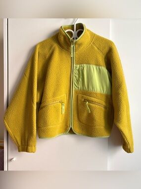 Pistachio Green Zip Fleece